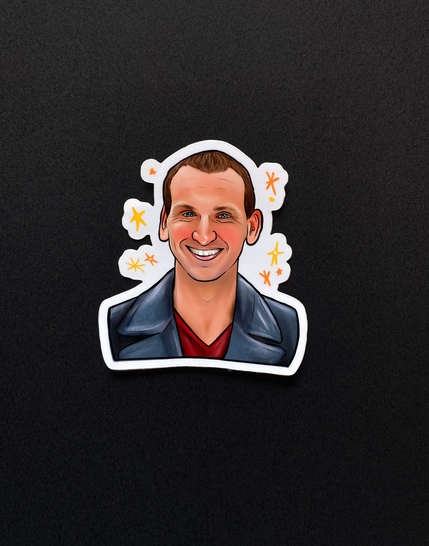 9th Doctor Sticker | Doctor Who