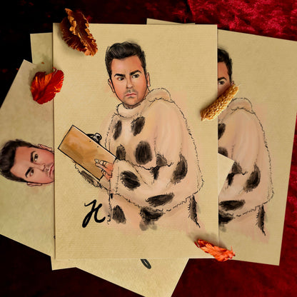 David Rose Print (A5) | Schitt's Creek LIMITED EDITION