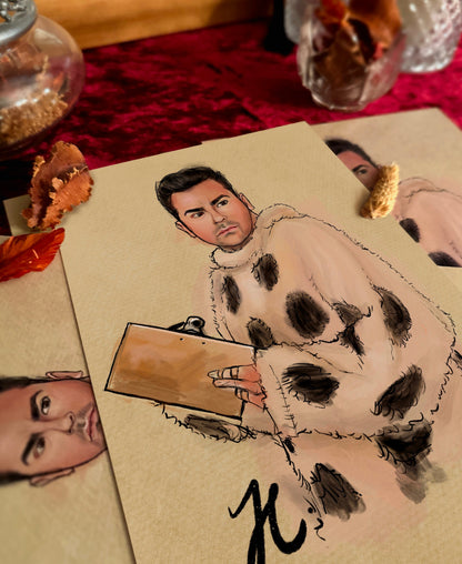 David Rose Print (A5) | Schitt's Creek LIMITED EDITION