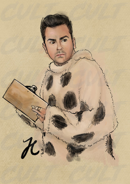 David Rose Print (A5) | Schitt's Creek LIMITED EDITION