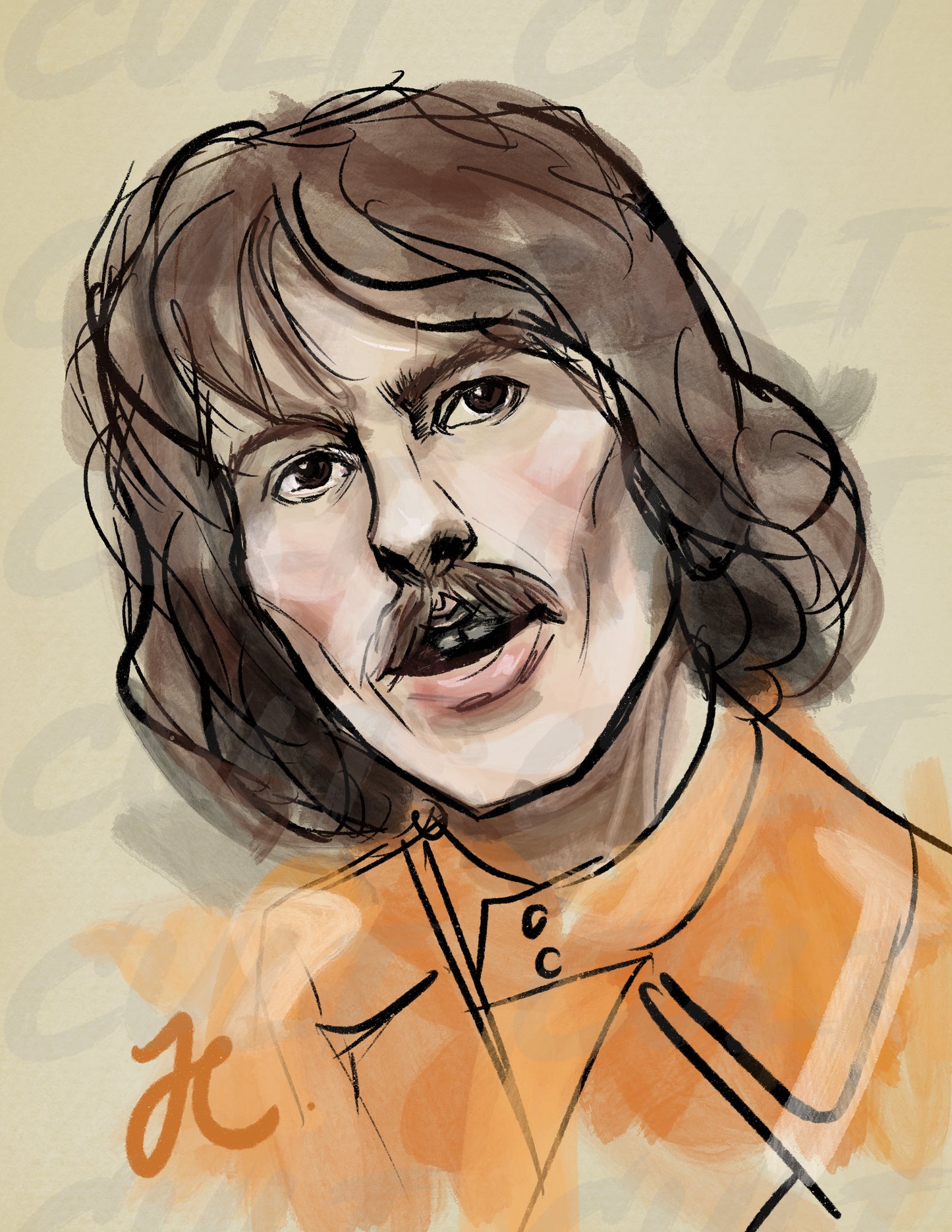 George Harrison Print (A5) | The Beatles