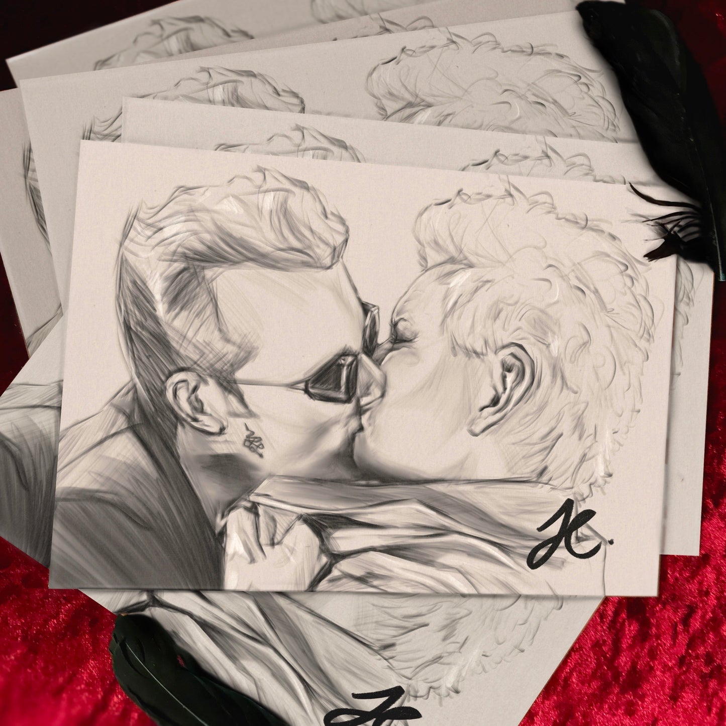 'I Forgive You' Print (A5 + A4) | Good Omens