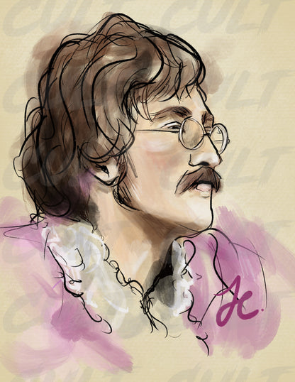 John Lennon Print (A5) | The Beatles