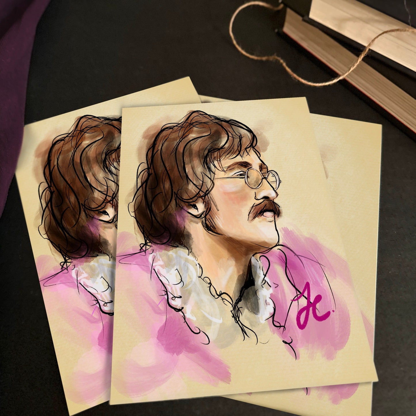 John Lennon Print (A5) | The Beatles