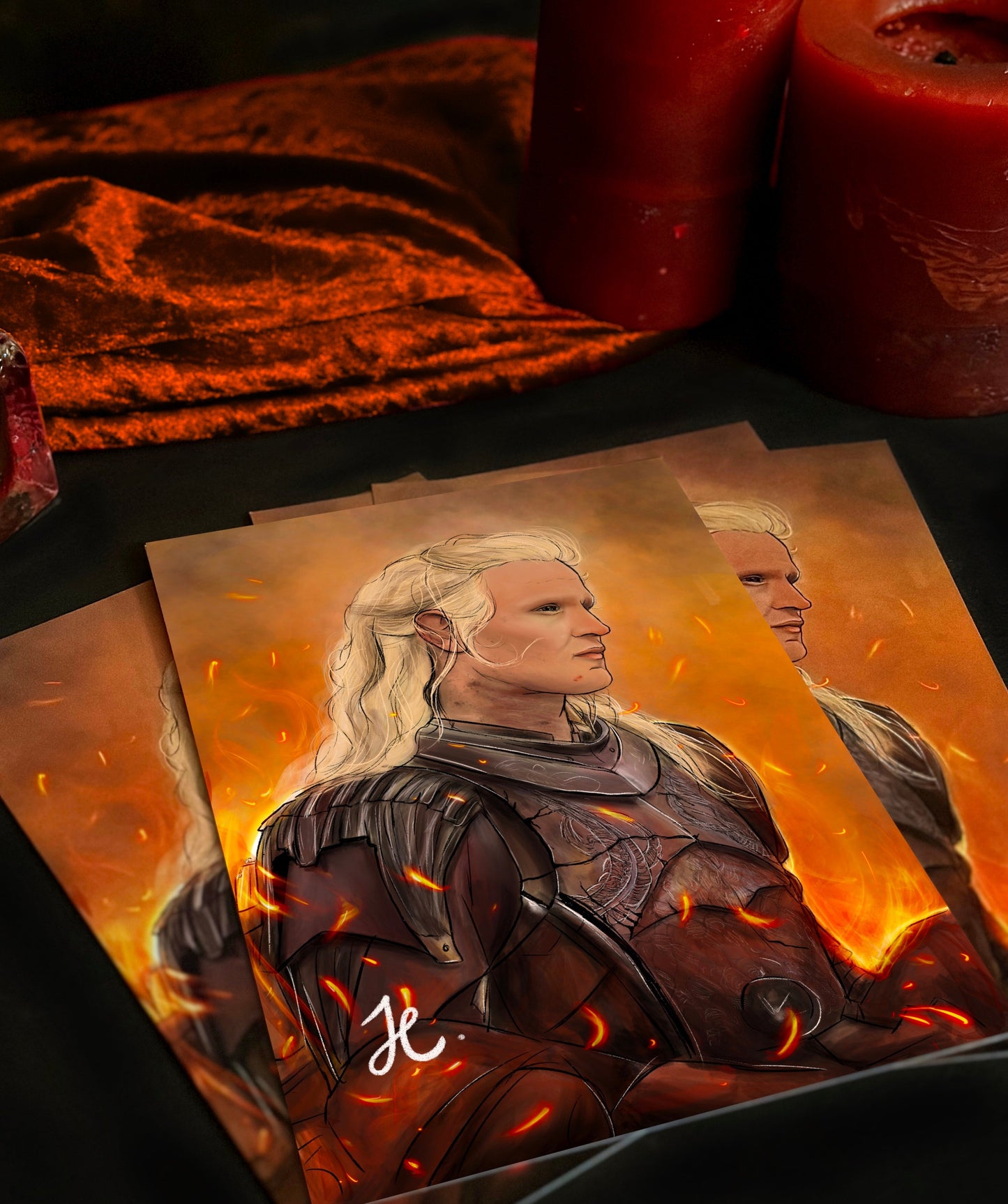 Daemon Targaryen Print (A5) | House of the Dragon LIMITED EDITION