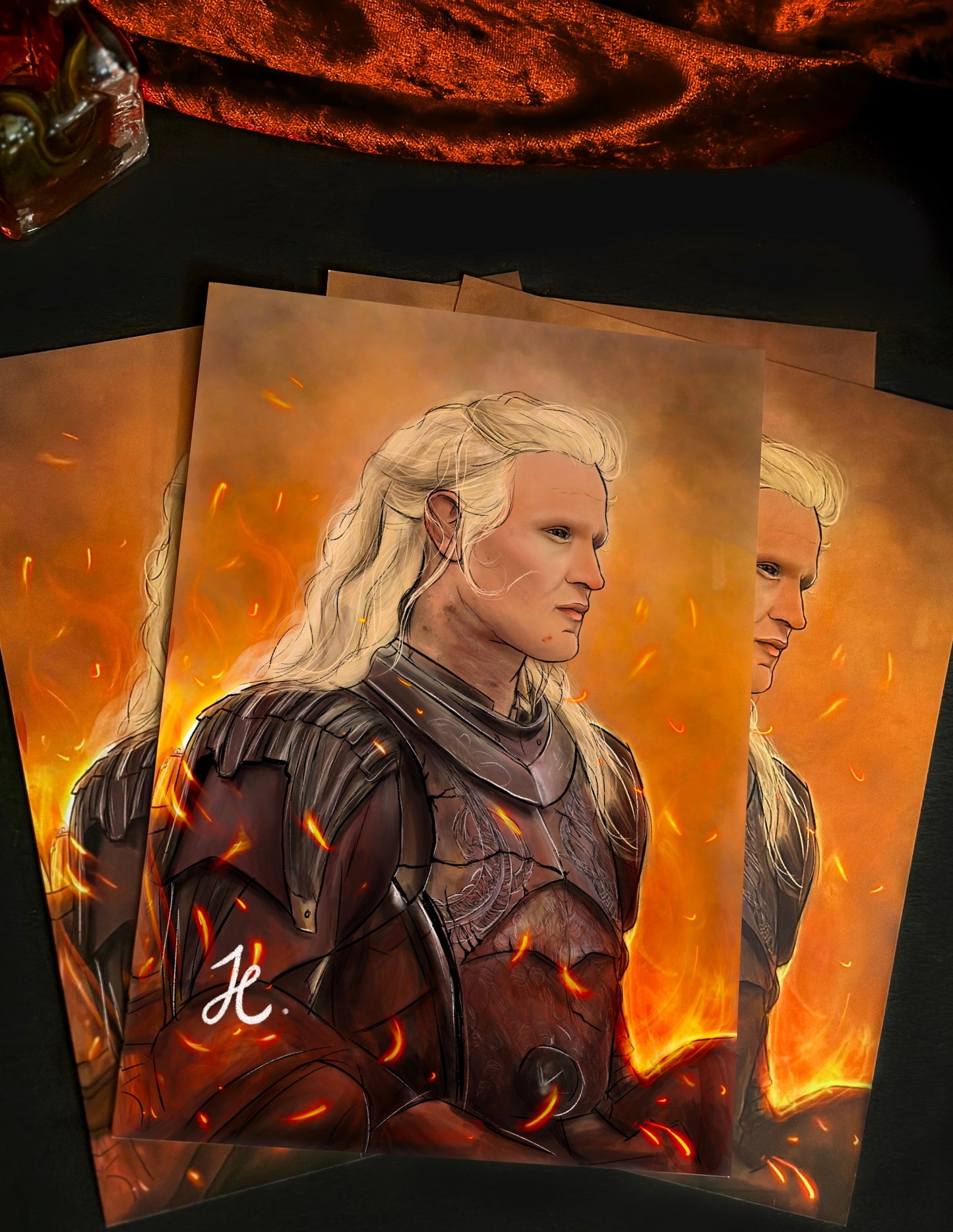 Daemon Targaryen Print (A5) | House of the Dragon LIMITED EDITION