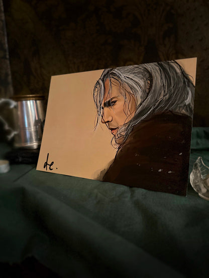 The Butcher of Blaviken Print (A4 + A3) | The Witcher