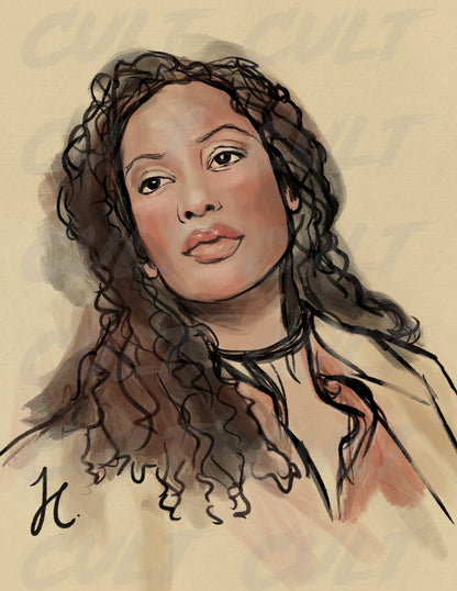 Zoë Washburne Print (A4 + A3) | Firefly